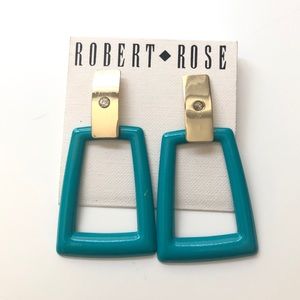 Robert rose earrings